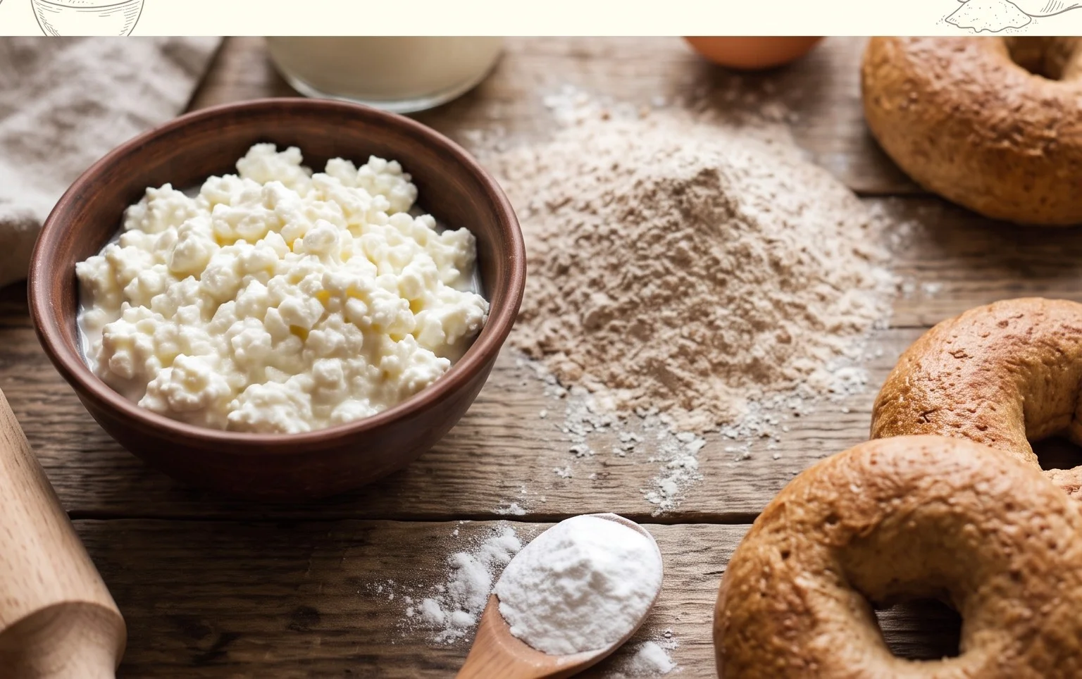 Simple 3 Ingredient Protein Bagels - Air Fryer Recipe