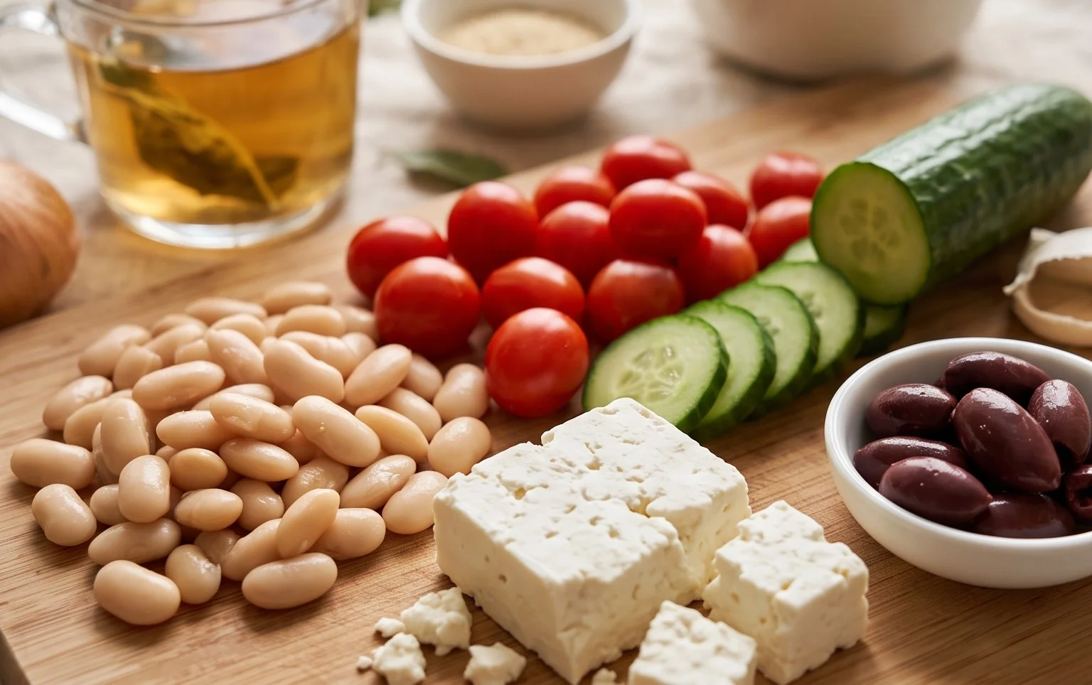Mediterranean White Bean Salad